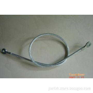 PVC Coated Galvanized Steel Wire Sling 1570MPA With DIN / G
